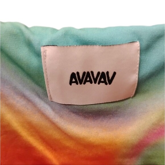 AVAVAV | Psychedelic Neon Print Mini Dress in Size XS - Picture 4 of 6